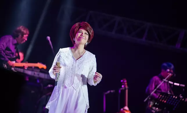 蔡琴預告明年將到香港的紅館開唱。