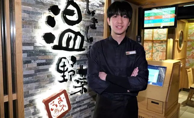 馮梓熹（Nick）已投身餐飲業6年，在款待食客上有不少心得。