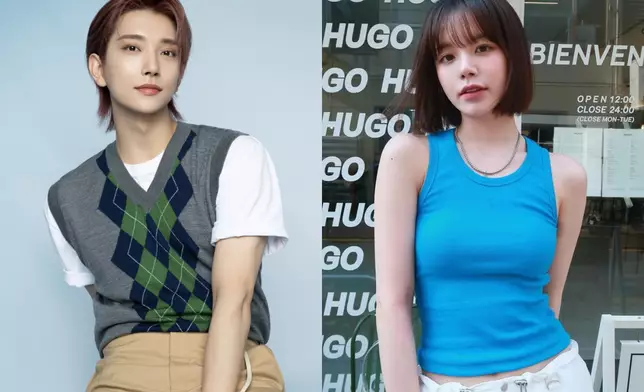 SEVENTEEN成員Joshua和模特兒Miyoung的緋聞連日來鬧得沸沸揚揚（網上圖片）