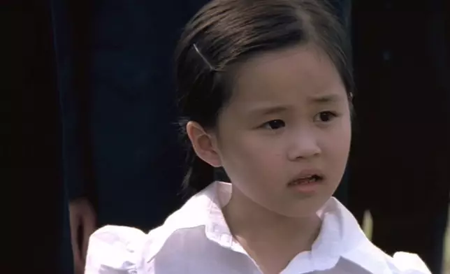 童星出身的梁超怡早於5歲已參演經典電影《無間道》。（網上圖片）