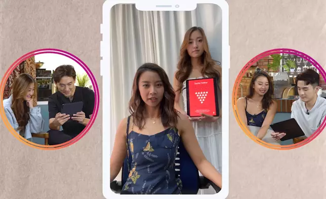 Honey同伍韻婷還原《賭俠》經典場面介紹好書，勁搞笑。