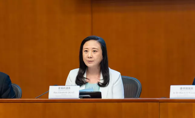 立法會議員葛珮帆。資料圖片