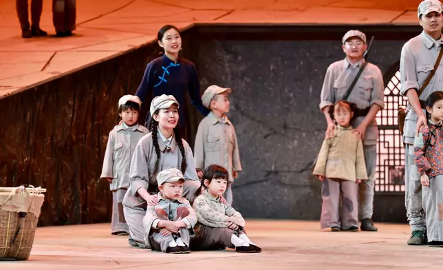 歌舞劇《延安保育院》。(保安局FB圖片)