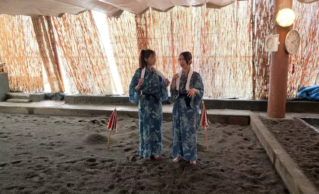 呢集戲肉梗係體驗砂浴啦。