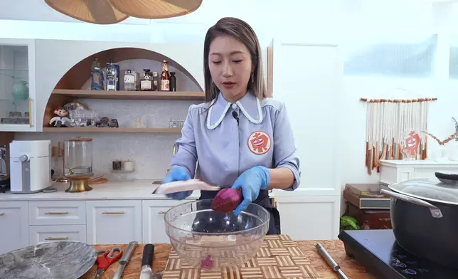 支嚳儀整甜品。