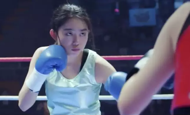 金素慧在新劇《純情拳擊手》飾演贏盡獎項的拳擊手（黃Viu提供圖片）