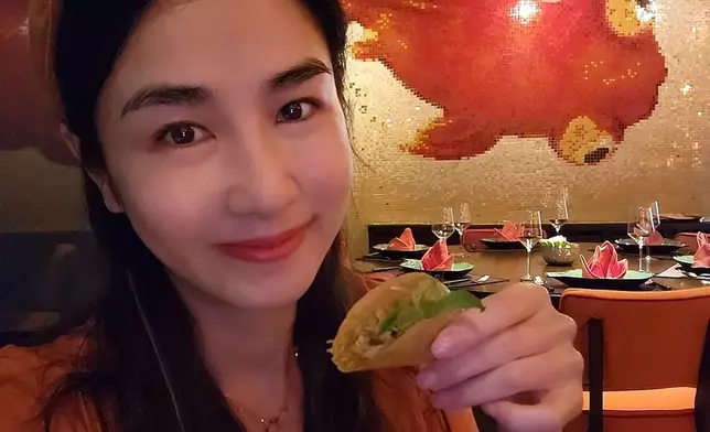 梁雪湄樣子甜美。