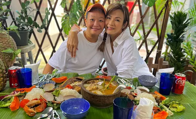 Charmaine同唔少圈中藝人感情要好，有馬詩慧。（Charmaine IG）