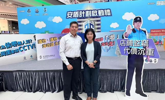 這個計劃最特別的是警方有幸邀請善導會合作，透過「耆望計劃」轉介輔導服務，為被捕人及家人提供專業轉介及輔導服務，希望由源頭減低盜竊數字。（本網記者攝）