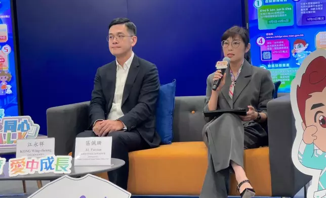 警方家庭衝突及性暴力政策組總督察區佩珊。（本網記者攝）