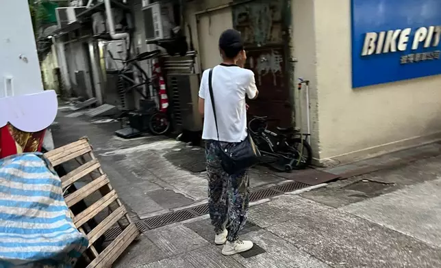 有市民於大埔墟疑似遇到迷暈黨，一名戴著口罩的女仕突然攔住他。（「大埔人大埔谷」FB圖片）