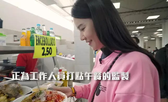 翠如另外還全力為工作人員打點三餐。