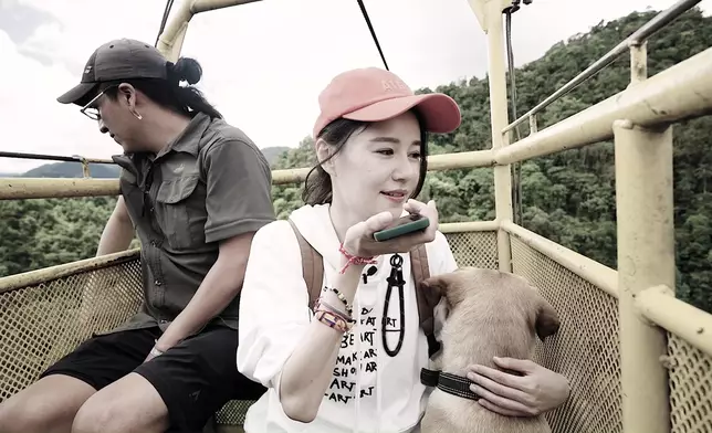 為咗緩和氣氛，翠如扮打畀阿蕭講遺言，百無禁忌。