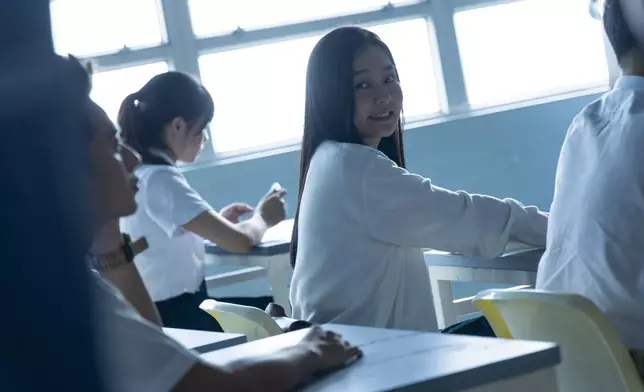 Yoyo飾演的陳佩珊是6A班同學。