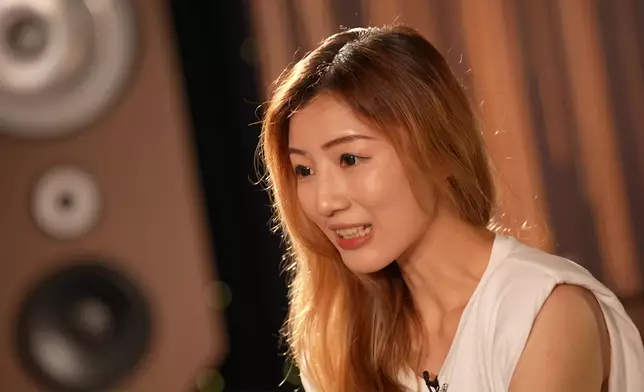 4燈選手：獻唱《白金升降機》的陳蒨葶。