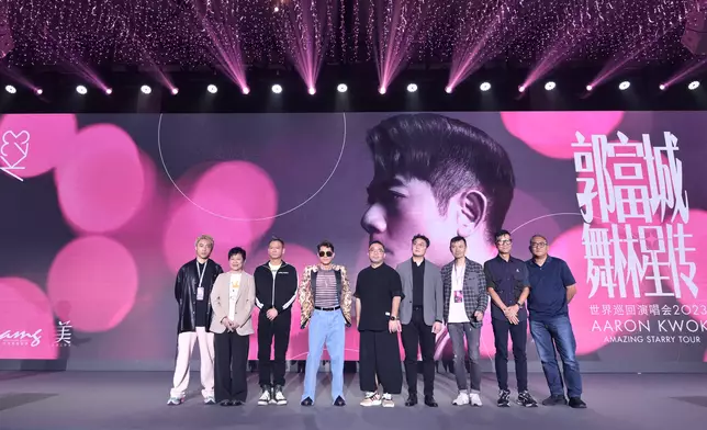 郭富城帶著全新主題的巡迴演唱會開啟新一章的巡演。