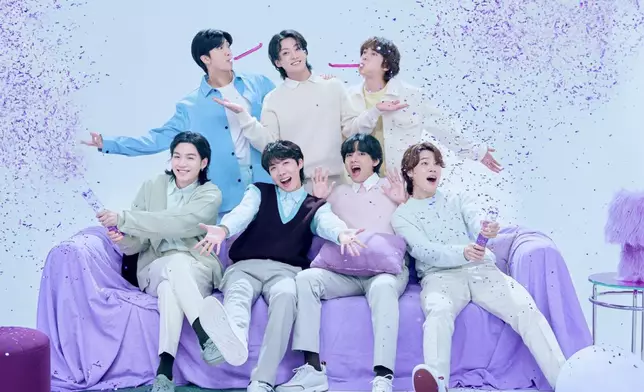 BTS以粉絲之名義捐贈（網上圖片）