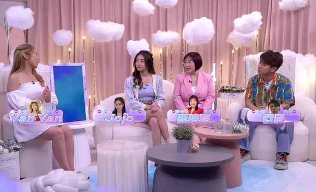 （左起）Yan Yan、Jojo、玲玲師傅同行仔。