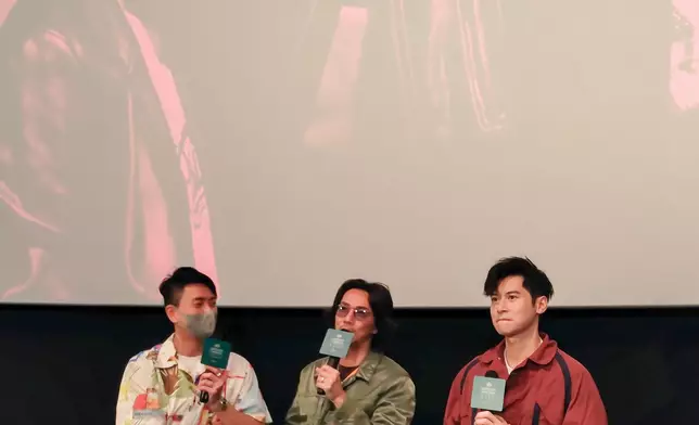 黃宗澤（Bosco）、張繼聰、陳家樂日前為有份主演的新戲《紮職2》連跑七場謝票，落力為電影宣傳。