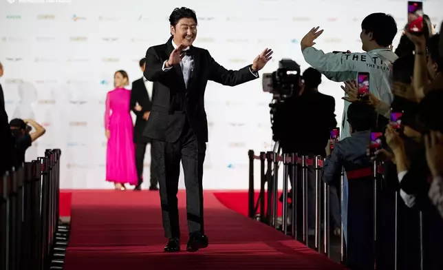 康城影帝宋康昊將來港出席香港亞洲電影節開幕禮（BIFF Twitter圖片）