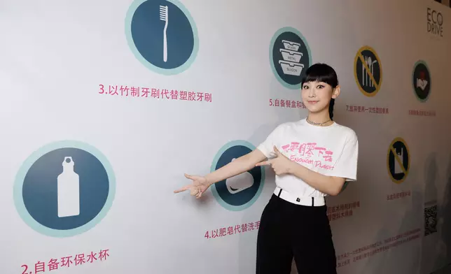 Gigi表示：「上學和工作時，都會帶上自己的水樽。」