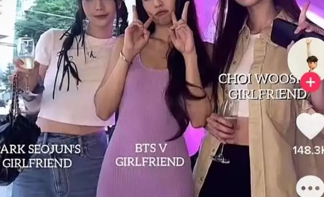 朱熙正曾跟Jennie、KOL xooos同場合照（網上圖片）