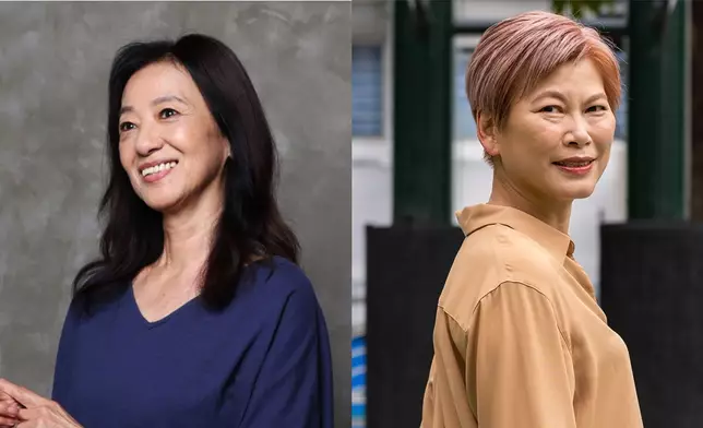 岑珈其媽媽（圖左）及193媽媽（圖右）驚喜現身HKTVmall廣告，大談凑仔心經。