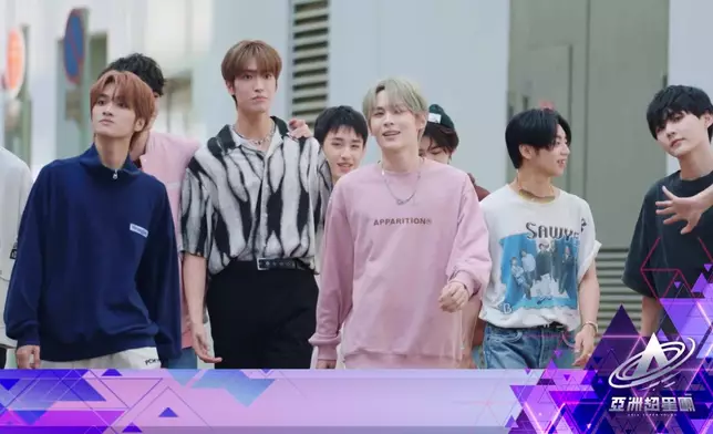 超星練習生早前在港拍攝宣傳片。