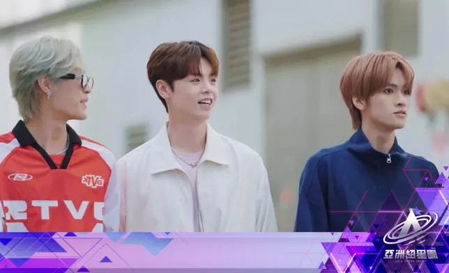 超星練習生早前在港拍攝宣傳片。