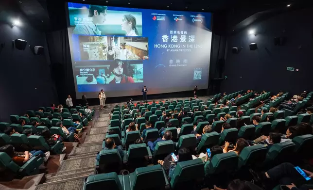 《亞洲名導的香港景深》微電影更成為「香港亞洲電影節 2023」參展電影（旅發局提供圖片）