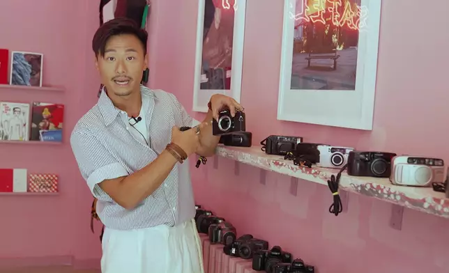 潮凱自爆買二手菲林相機曾經撞板。