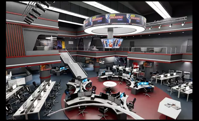 SNK主播間設計概念。