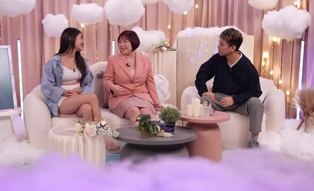 （左起）Jojo、玲玲師傅及行仔。