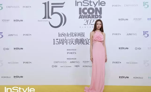 任晴佳日前獲邀出席於上海舉行的《第五屆InStyle ICON Awards年度偶像盛典》。
