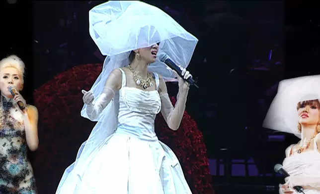 梅姐人生中最重要兩件舞台服裝，由劉培基一手包辦。