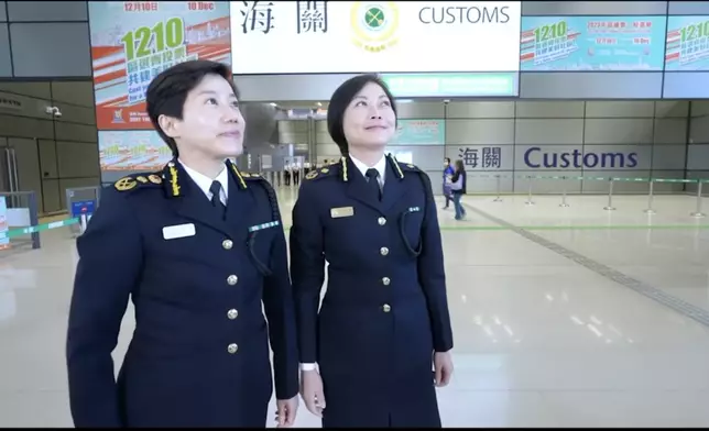 海關FB視頻截圖