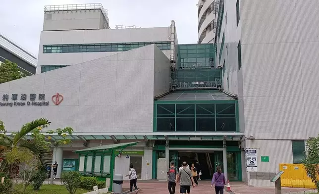 將軍澳醫院。資料圖片