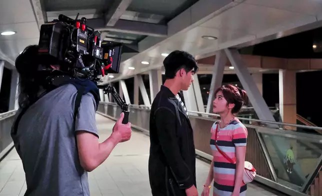 Hazel在戲中情迷男主角陳昊森。