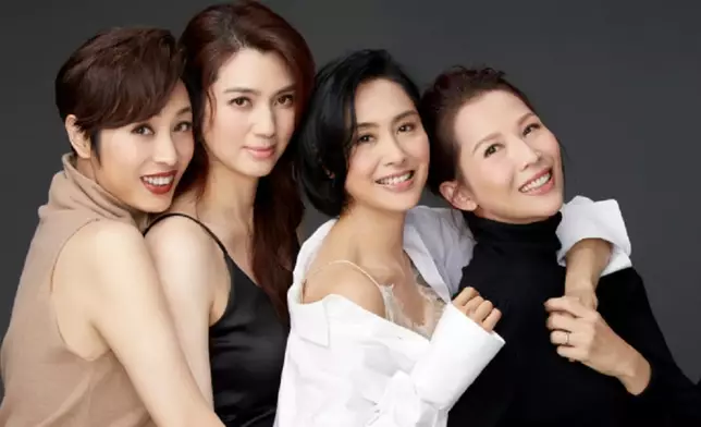 蔡少芬、朱茵、陳法蓉及洪欣組成「港普F4」，一同合拍綜藝節目。