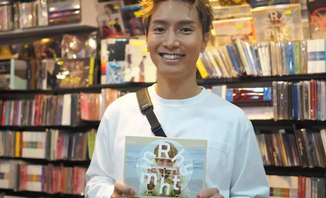 陳柏宇帶同新專輯《in Rhythm》到唱片店巡舖。
