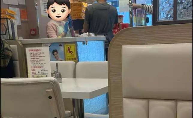 25年後，樓主重遊舊地，當年的女神已經變成師奶。（FB圖片）