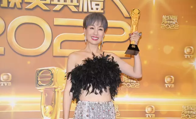 江美儀2022年憑《下流上車族》奪得TVB視后。