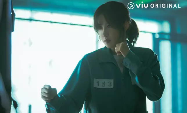 李智雅飾演的「金莎拉」具備跆拳道和合氣道五段資格（黃Viu提供圖片）