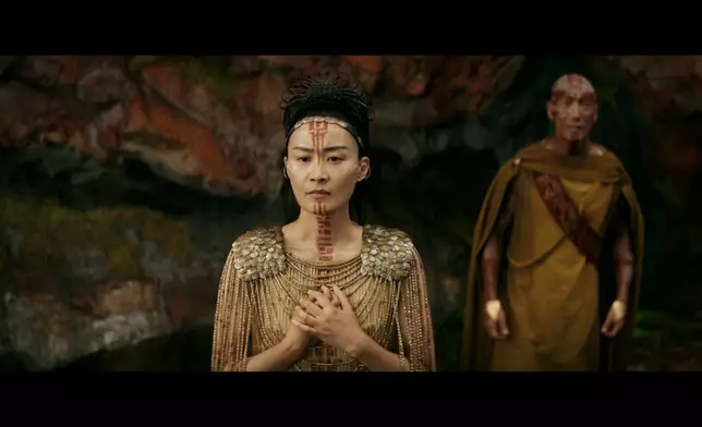 陳法拉於新戲《哥吉拉與金剛：新帝國》 有不少重要戲份