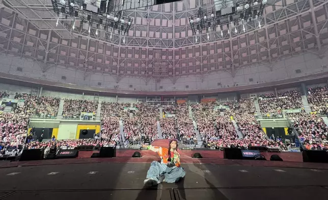 IU在首爾開展世巡第一站（IU twitter圖片）