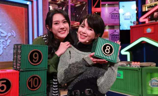 羅雪妍（左）同蘇麗珊到底可唔可以靠運氣贏到最後？