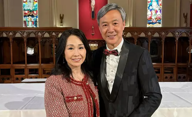 陳榮峻和老婆吳香倫。
