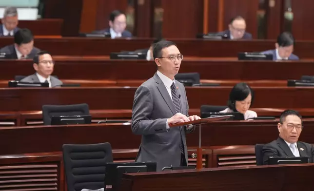 立法會議員李鎮強。 巴士的報資料圖片