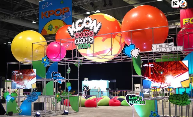 KCON一連兩日在香港首次舉行（KCON twitter圖片）