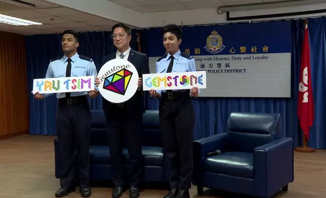 警隊推行的「寶石計劃」，非華裔青年開辦中文班等，提升他們中文語文能力 （巴士的報資料圖片）